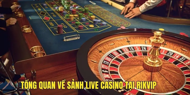 Live Casino - Trải Nghiệm Sảnh Cược Gay Cấn Hàng Đầu RIKVIP